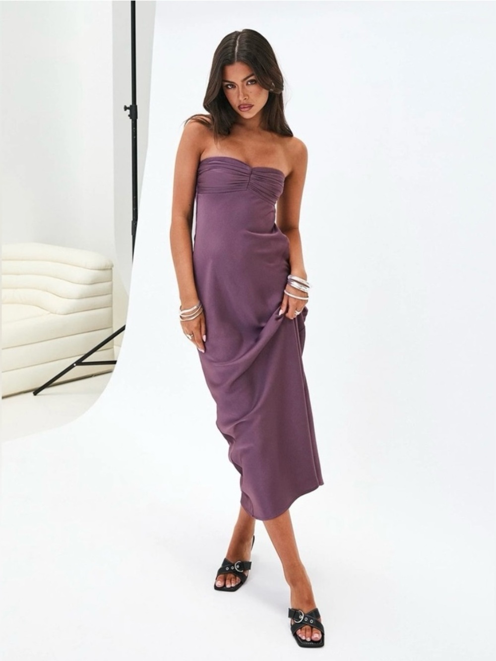 Purple dress